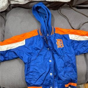 Genuine Merchandise Detroit Tigers Vintage zip/ button jacket